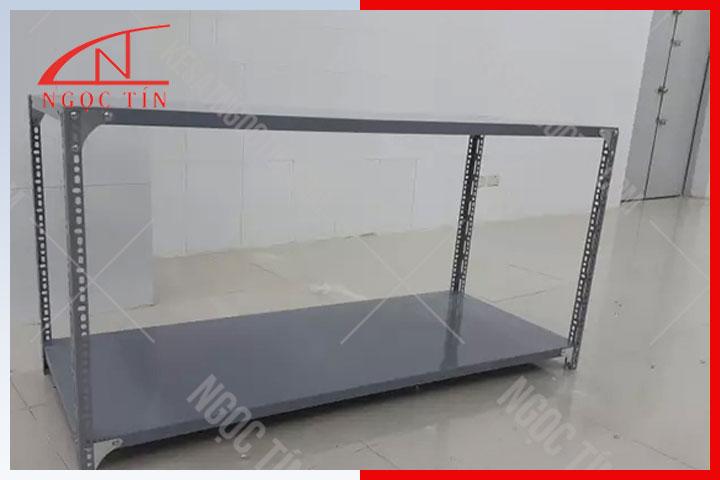 Cấu tạo kệ sắt v lỗ 2 tầng đa năng NTKSVL20 Cấu tạo kệ sắt v lỗ 2 tầng đa năng NTKSVL20