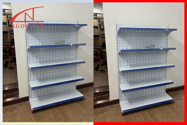 Các thông số, đặc điểm cơ bản về kệ siêu thị tôn lỗ